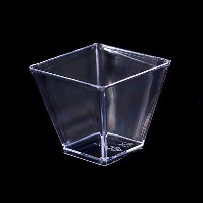 25 Stück 60 ml Einweg-Dessertbecher Kunststoff-Dessert-Eisbecher Party im Lieferumfang enthalten