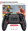 Switch 2 Controller with Macro Back Sleep Wake 1000mAh High Gyro Pro Controller for Switch Red Blue Function, Buttons, Function, Wireless, Capacity,