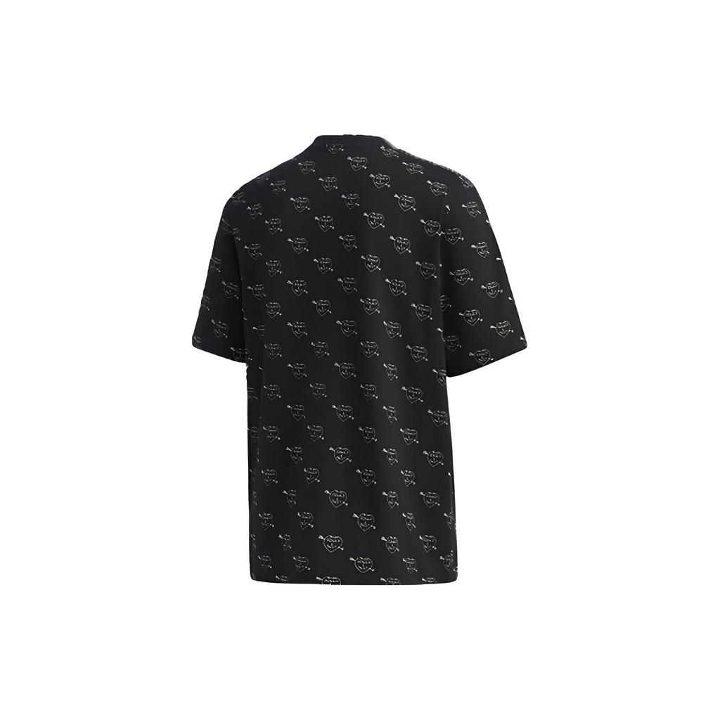 adidas Maglietta Girocollo Grafica Neo Paperino Unisex Top Nera GJ5640