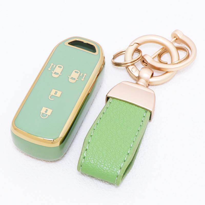 2/4 Buttons for Honda N-One N Wagon N-BOX JF1 JF2 Custom JF3 JF4 N-BOX+Plus TPU Car Key Case Cover Shell Fob Keychain Bag