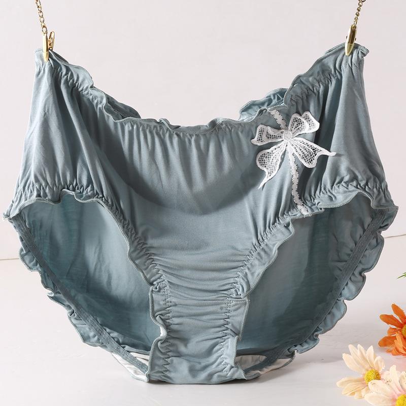 

Супермягкое нижнее белье, эластичные трусики, модальные, грибковые, свежие, милые, пухлые, нижнее белье, трусики L
