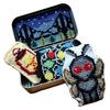 Tin Box Embroidery Kit Horror Themed Cross Stitch Kit Vintage Sewing Kit Halloween Embroidery Craft Set Gift for Embroidery Enthusiast