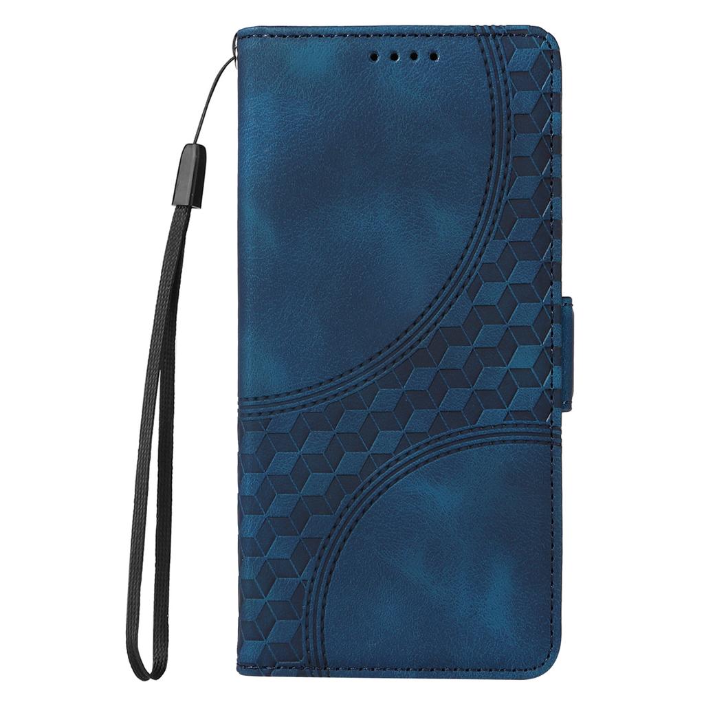 For OnePlus Nord 4 Case PU Leather Phone Cover Rhombus Starry Imprinted