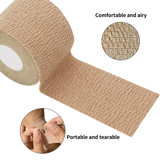 Finger Wrap Tape Stretchy Tearable Breathable Hypoallergenic Latex Free Enhances Grip Non-Slip Elastic