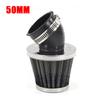 Air Filter 35mm 38mm 42mm 45mm 48mm 50mmUniversal Fit for 50cc 110cc 125cc 140cc Air Filters Power Mesh Cone Air Filters 7