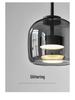 Modern Italian Glass Pendant Light - Nordic Style for Bar, Study, Bedroom