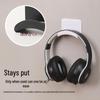 Punch-Free Over-Ear Headphone Hook Stand - Multi-Purpose Bluetooth Headset & Wall Mount Holder