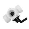 Pool Maintenance 3-way Valve 1.5 Inch Size Barbed Outlet Diverting Shut-off Female Threaded Opening For 4715 Spa