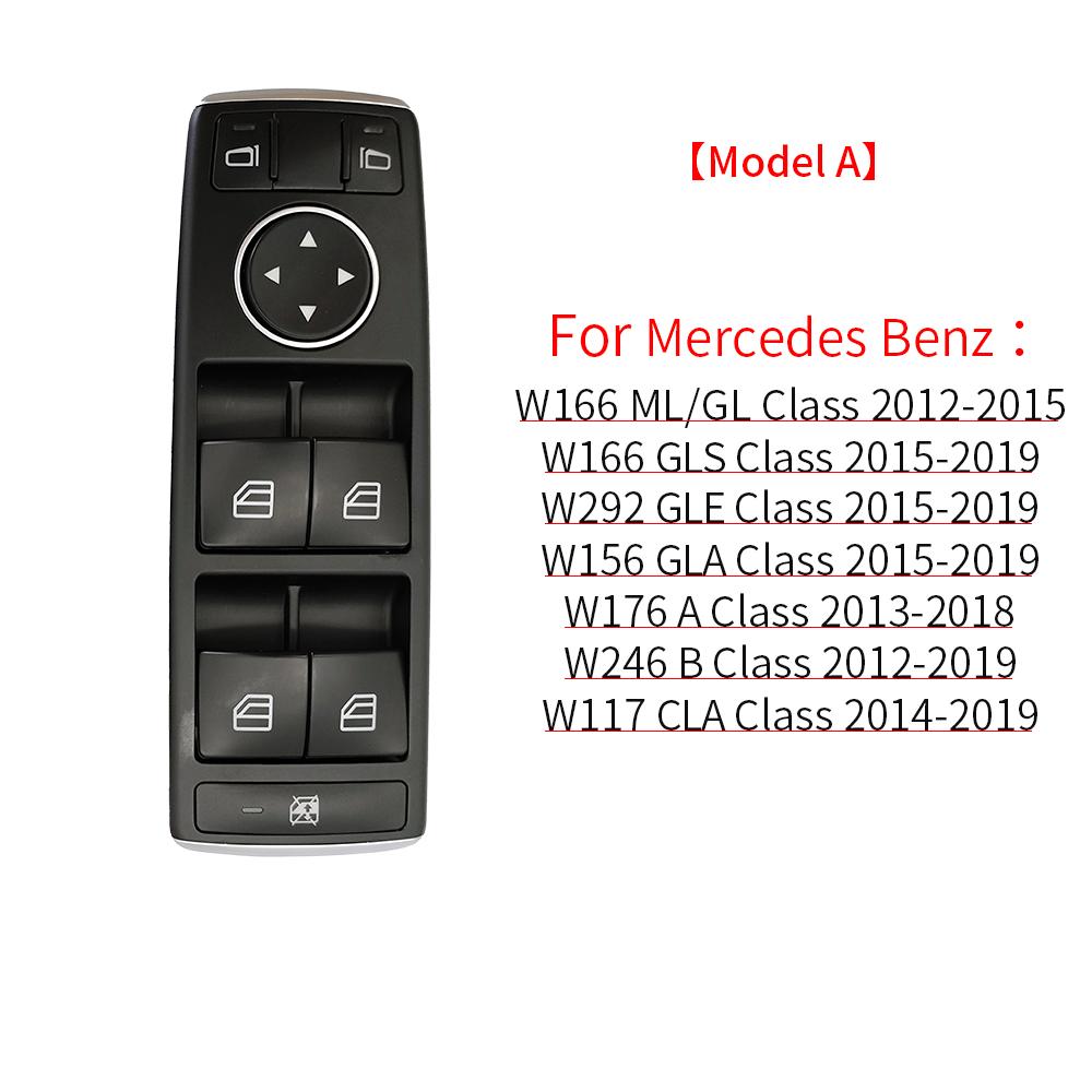 For Benz W166 W292 W463 Car Electric Power Master Window Switch Replacement For Mercedes ML GL GLE GLS G Class 1669054300