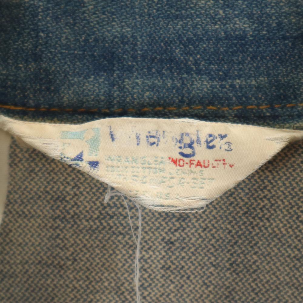 Wrangler 70s USA made vintage 124MJ Denim Jacket 18 Denim jacket trucker Women Used