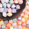 10Pcs Macarone Color Acrylic Loose Beads Bracelet Necklace Making Geometry Beading Materials Fashion Jewelry Accessories