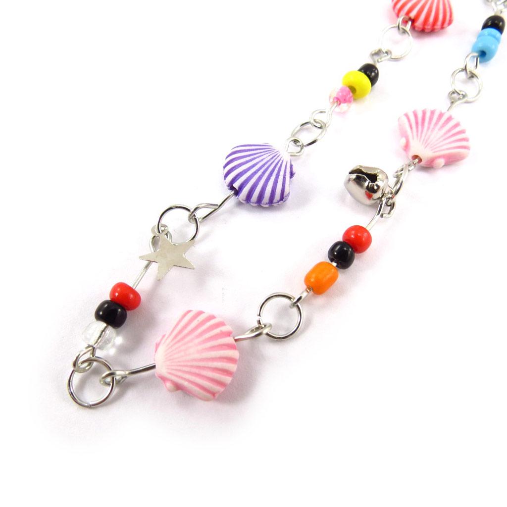 Les Trésors De Lily [K0920] – Tutti Frutti-Knöchelkette „Coloring“.