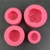 Paste Mould Fondant Cake Mold Silicone Press Baking Utensils Cake Decoration Colorful Mould for Creative Vivid Persimmon