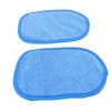 2 Pcs Sand Wipe Off Mitts Large Size   Mesh Fabric Beach Sand Remover Cleaner Vacation   for Sandboxes