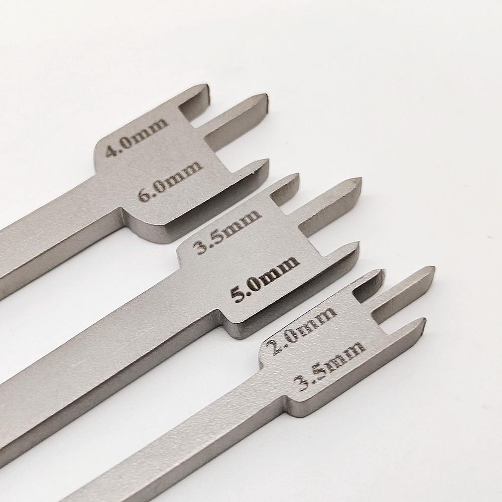 1 piece Dental Orthodontic Bracket Positioning Height Wick Gauge High precision Bracket Positioner Dental Ortho Tool  Instrument