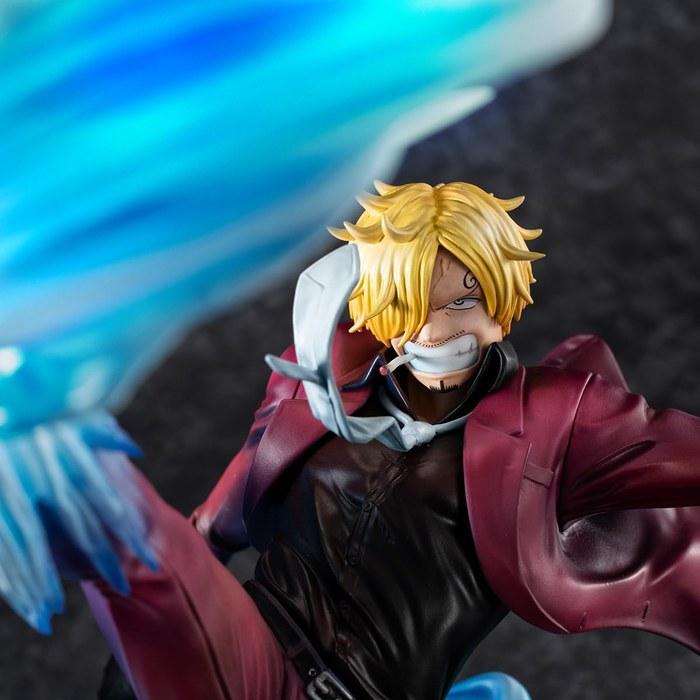MegaHouse One Piece KxMAXIMUM Sanji, Pirate Portrait Collector's Figure Kxmax Sanji