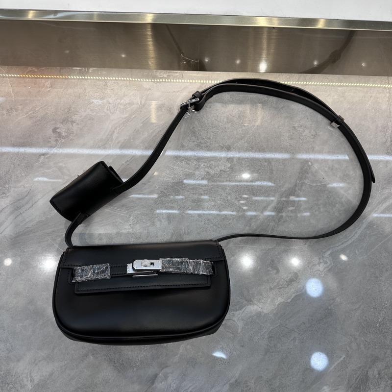 Women's Bag New Bag Two-in-one First-layer Cowhide Mini Messenger Bag Tangyuan Fanny Bag Leather Small Satchel