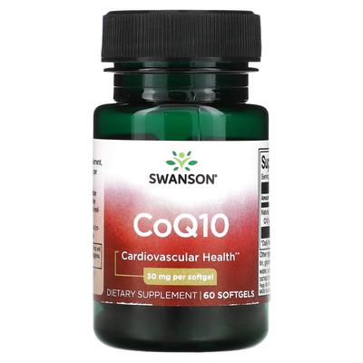 Coq10, 30Mg, 60 Softgels