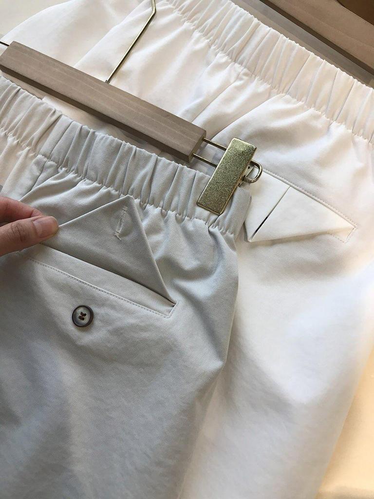 Triangle Mark: Comfortable High-Waisted Wide-Leg Pants - Loose, Slimming Cocoon Shape for Casual Wear