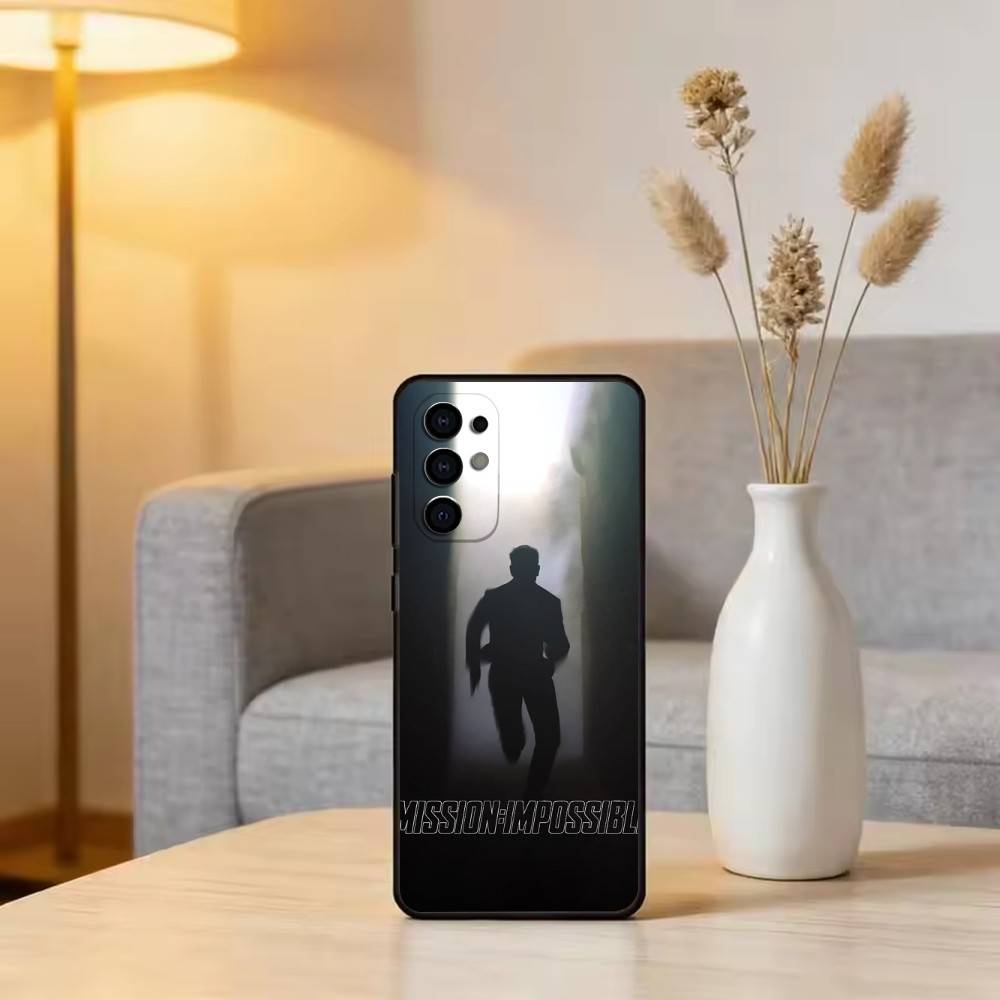 E-H-Mission Impossible Phone Case For Samsung S25,S24,S21,S22,S23,S30,Ultra,S20,Plus,Fe,Soft Silicone Black Cover
