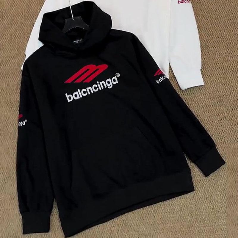 Trendiger Luxus-Hoodie mit Multi-Logo-Print für Damen & Herren - Herbst/Winter Kollektion