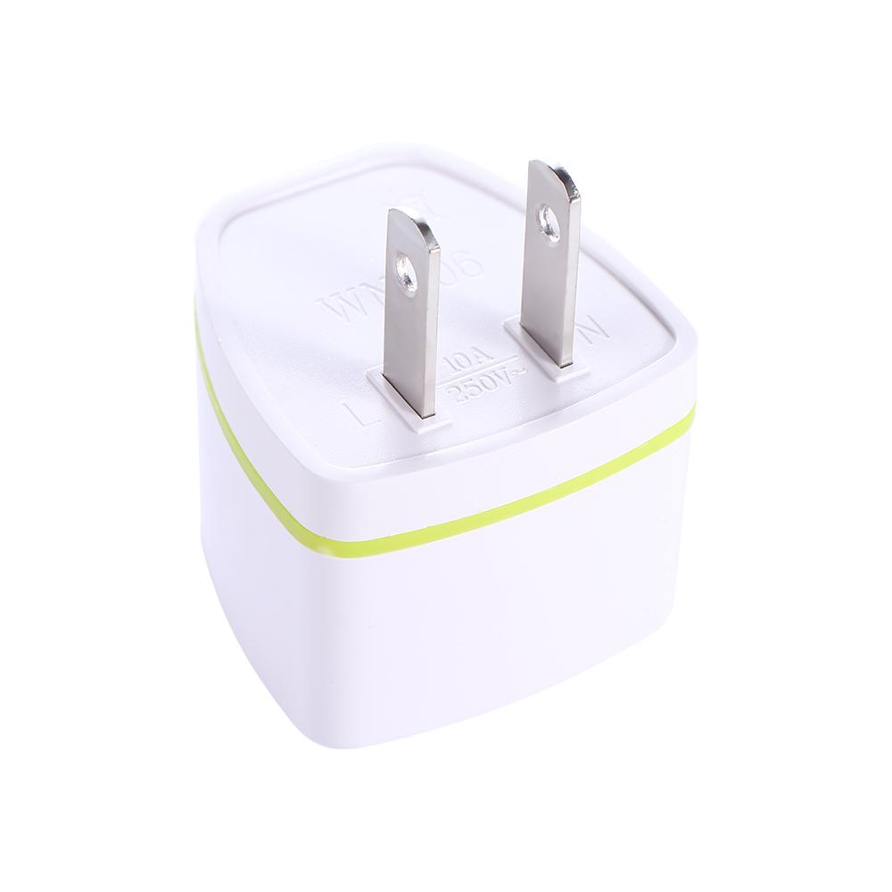 ABS International Plug Travel Home Appliance Accessory Charger Power Adapter US Converter Plug