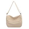 Nylon Crossbody Bag Large Capacity Japanese Style Message Bag Solid Color Lightweight Shoulder Bag Outdoor Fashion Accessories