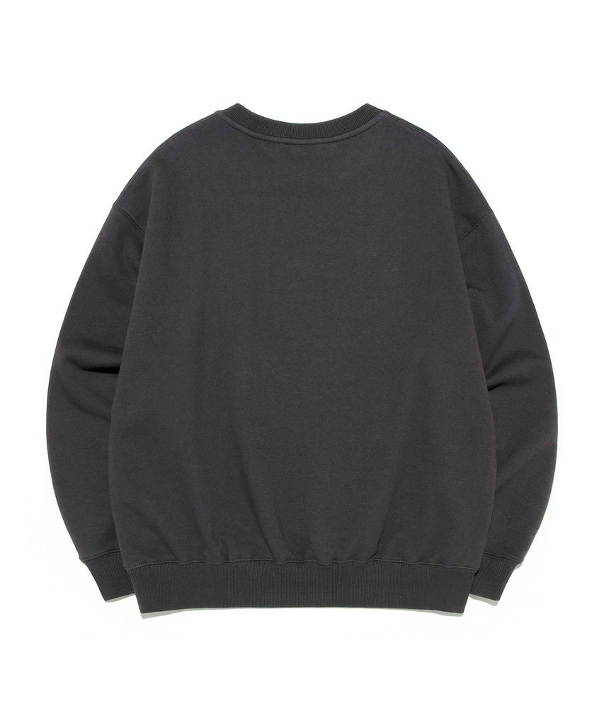 LEE Women Univ Graphic Sweatshirt Charcoal