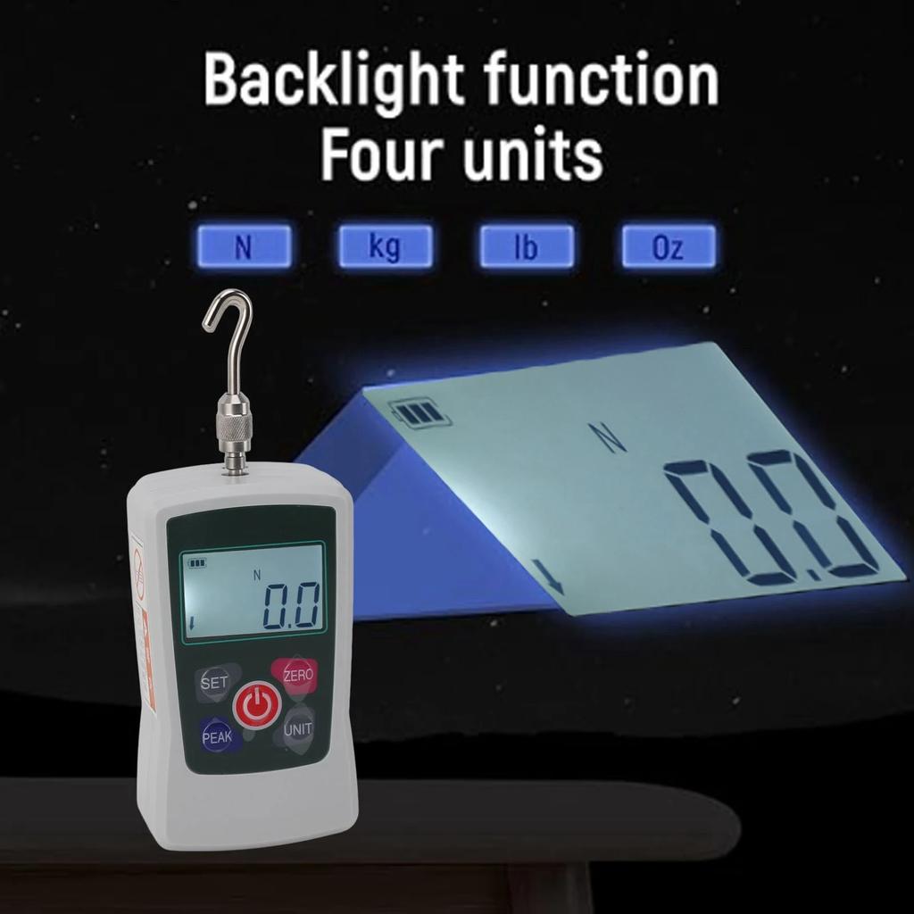 Digital Force Gauge Accurate Mini Multifunctional Push Pull Gauge for Material Mechanics Product Development Digital Force Meter