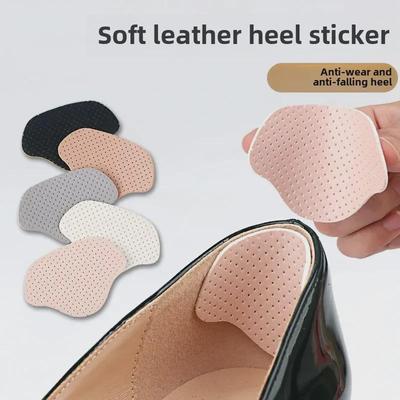Heel Anti-Friction and Repair Patch for Damaged Sports Shoes and Leather Footwear