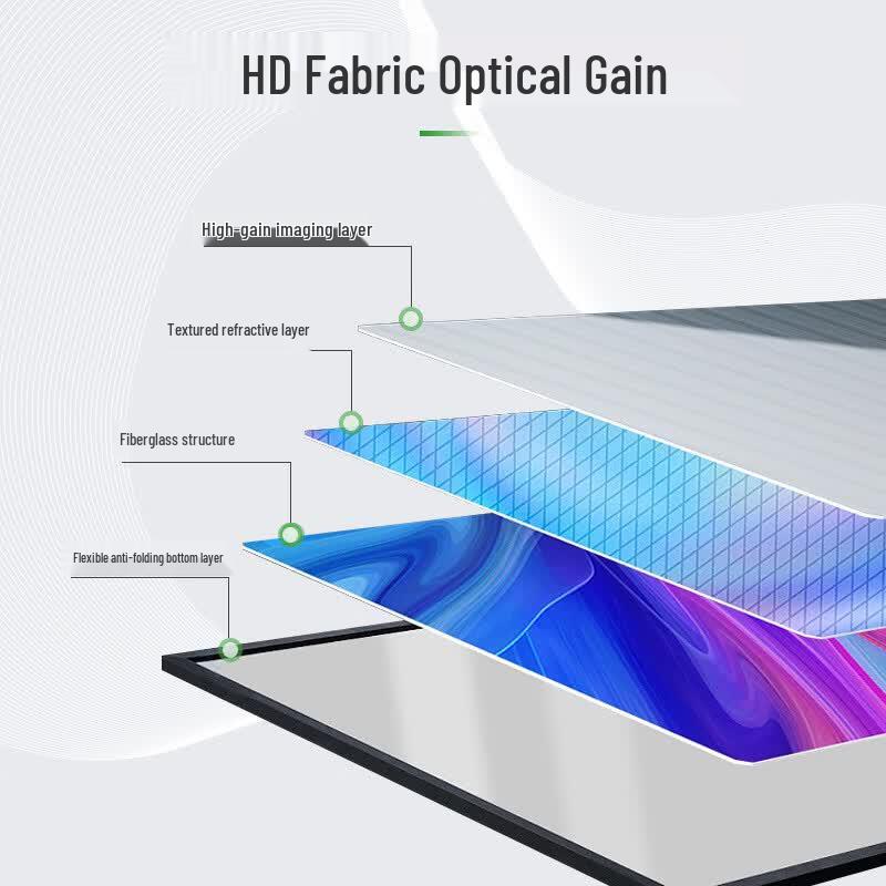 Lancaihe Fixed Frame Home Theater Projection Screen
