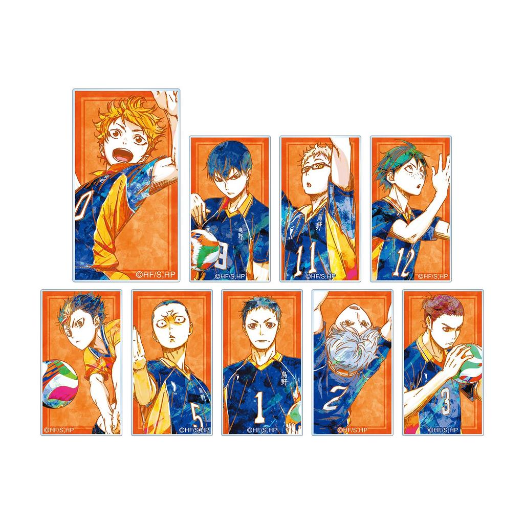 Armabianca Trading Ani Art 2 Acrylic 45 X Box of 9 Haikyu!! Vol. Stickers, 25mm,
