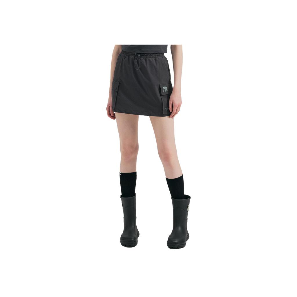New MLB Cargo Short Skirts Women's Black 3FSKN0243-50CGS