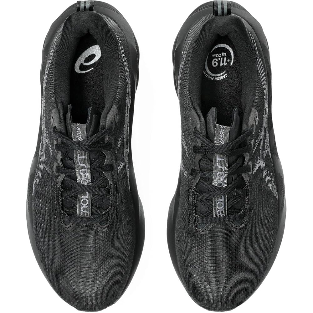 Asics Novablast 5 Men's Running Shoes Black/Carrier Grey 25.5 cm 2E