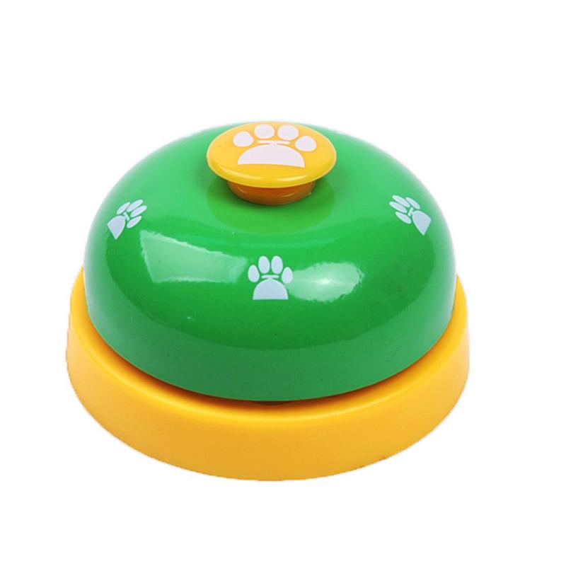 8 Colorful Bone Printing Dog Training Bell Equipment Small Plastic Agility Equipment Waterproof Sounder Press for Cats Custom