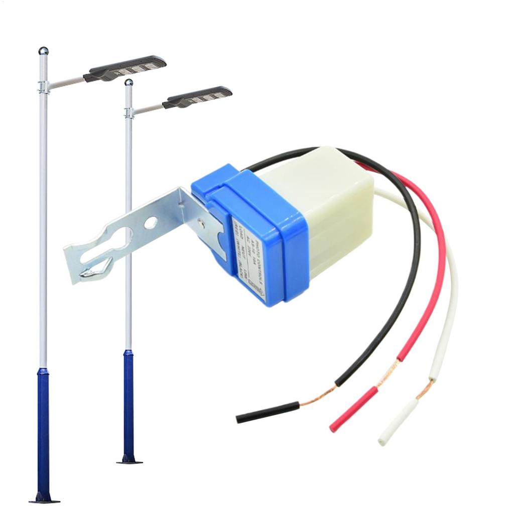 Multifunktionale automatische Ein/Aus-Zellen-Straßenlichtschalter 220V Foto-Steuerung Photoschalter Sensor Schalter