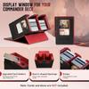 3 In 1 Commander Deck Box with 150 Premium Card Sleeves 66x91mm Trading Card Storage Box for MTG TCG PKM Cards with Dice Tray