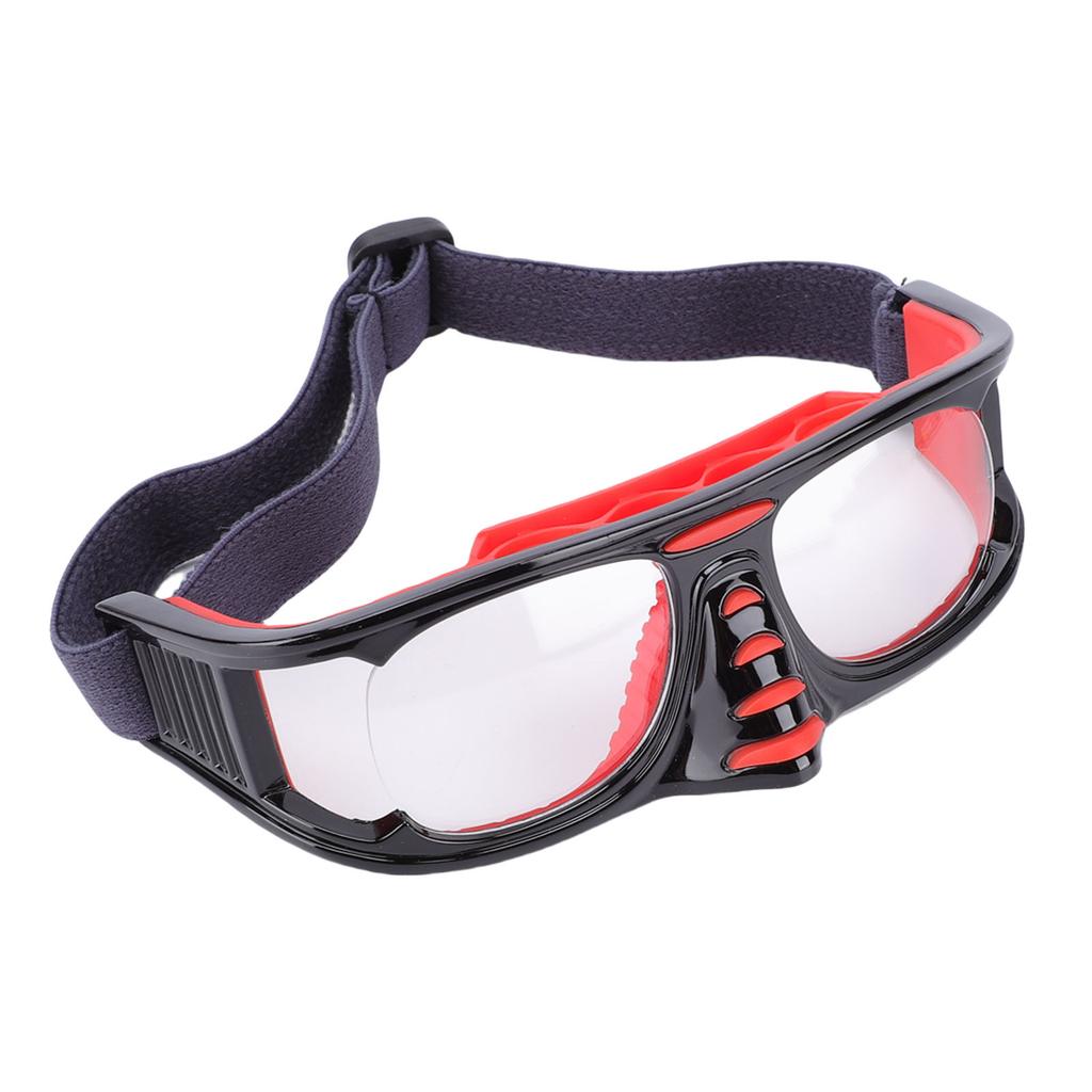 Sport Goggles Anti Fog Scratch Proof Lens Sport Security Goggles with Adjustable Strap for Basketball Cycling Running