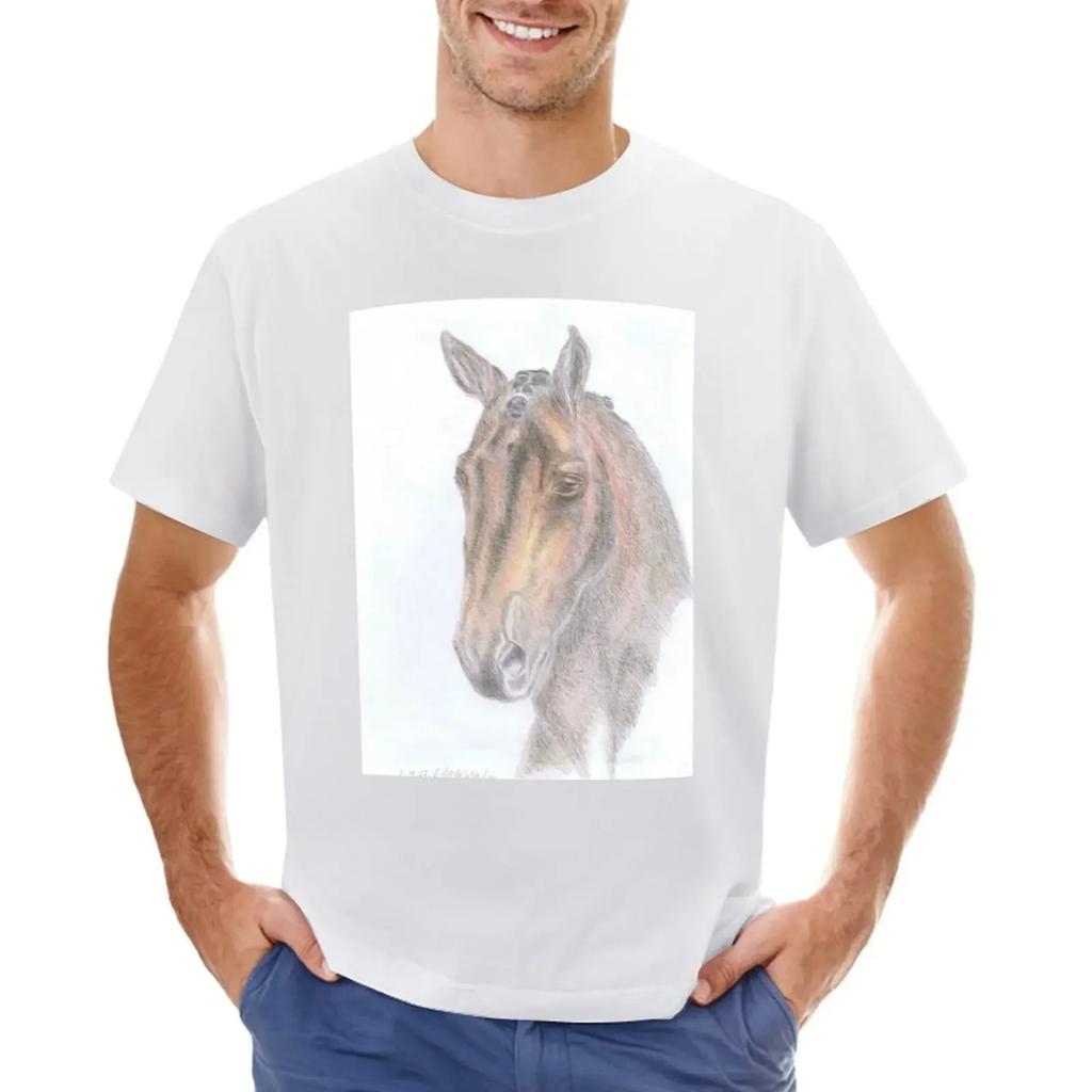 Dressage horse portrait from the side T-shirt graphics edition graphic t-shirts pack