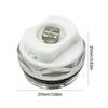 6Pcs Radiator Air Release Valves Self Sealing Radiator Bleed Valves 3/8Inch Air Vent Radiator Bleed Valve Easy to Use