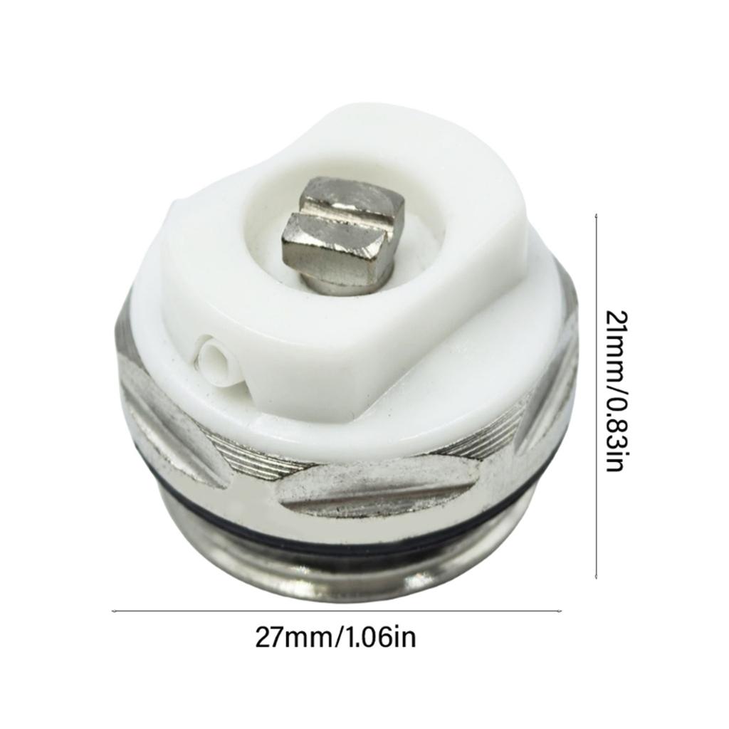 6Pcs Radiator Air Release Valves Self Sealing Radiator Bleed Valves 3/8Inch Air Vent Radiator Bleed Valve Easy to Use
