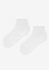 Italian Sports Socks Women's and Men's White Amal PIZZOLANTE ANKLE SOCKS White 35/38 ART. 855