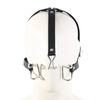 Metal Integrated Mouth Gag With Adjustable Nose Hook Expansion Plug For Couple SM Games Adult Toys