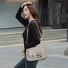 Soft Leather Multi-Layer Shoulder Bag Women's Multi-Pocket Crossbody Bag Mother's Bag