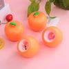Funny Carrot Rabbit Cup Squeeze Toys Stress-relieving Bunny Pinch Fun Stress Ball Vent Squirrel Cup Prank Toy Fidget Toys Gifts