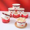 Christmas Santa Claus Paper Bowl Noel Snowman Disposable Bowl Merry Christmas Decor For Home 2025 New Year 2026