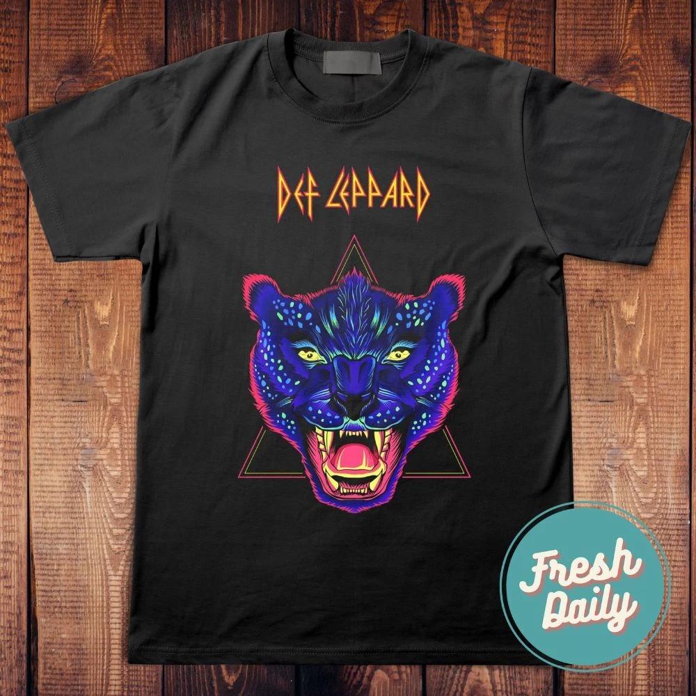 Def Leppard Unisex T Shirt Rock Band Tee merch S