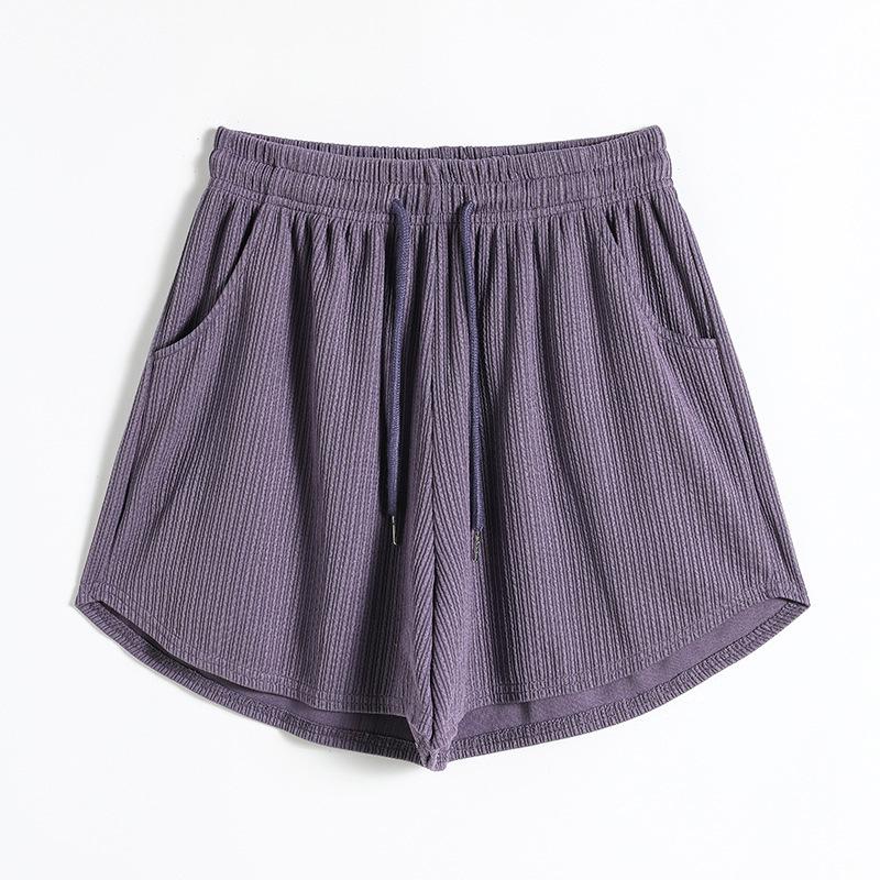 Women's High-Waist A-Line Wide Leg Fitness Running Shorts - Summer Casual Style