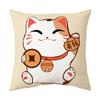 New Pillow Case To Attract Good Luck and Fortune, Cat Pillow, Spring Festival Red Festive Pillow, Office Lumbar Pillow, Cushion Cover Gift