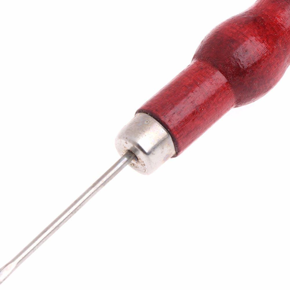 Leder Handwerk Locher Bohrer Segeltuchschuhe Handnäher Schuhreparatur Nadeln Nähahle Lochmacher